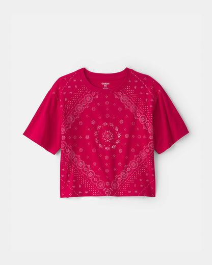 Carter's Qız Bandana Köynəyi - Qırmızı