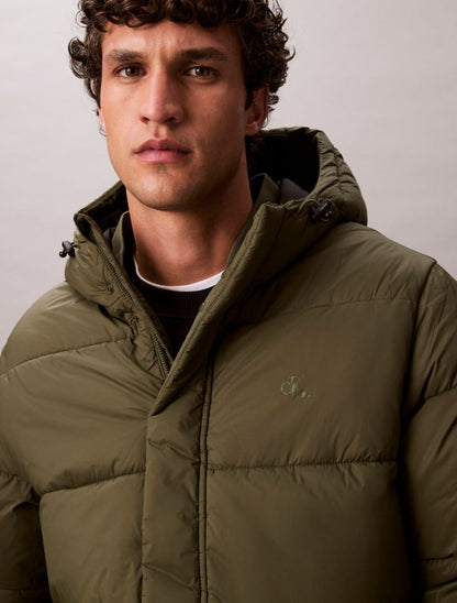 Calvin Klein Kapüşonlu Puffer Gödəkçə