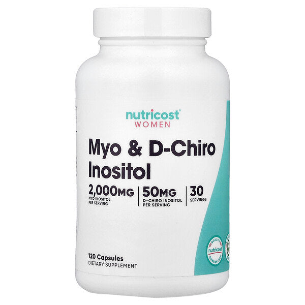 Nutricost Qadın Myo D-Chiro İnositol 120 Kapsul