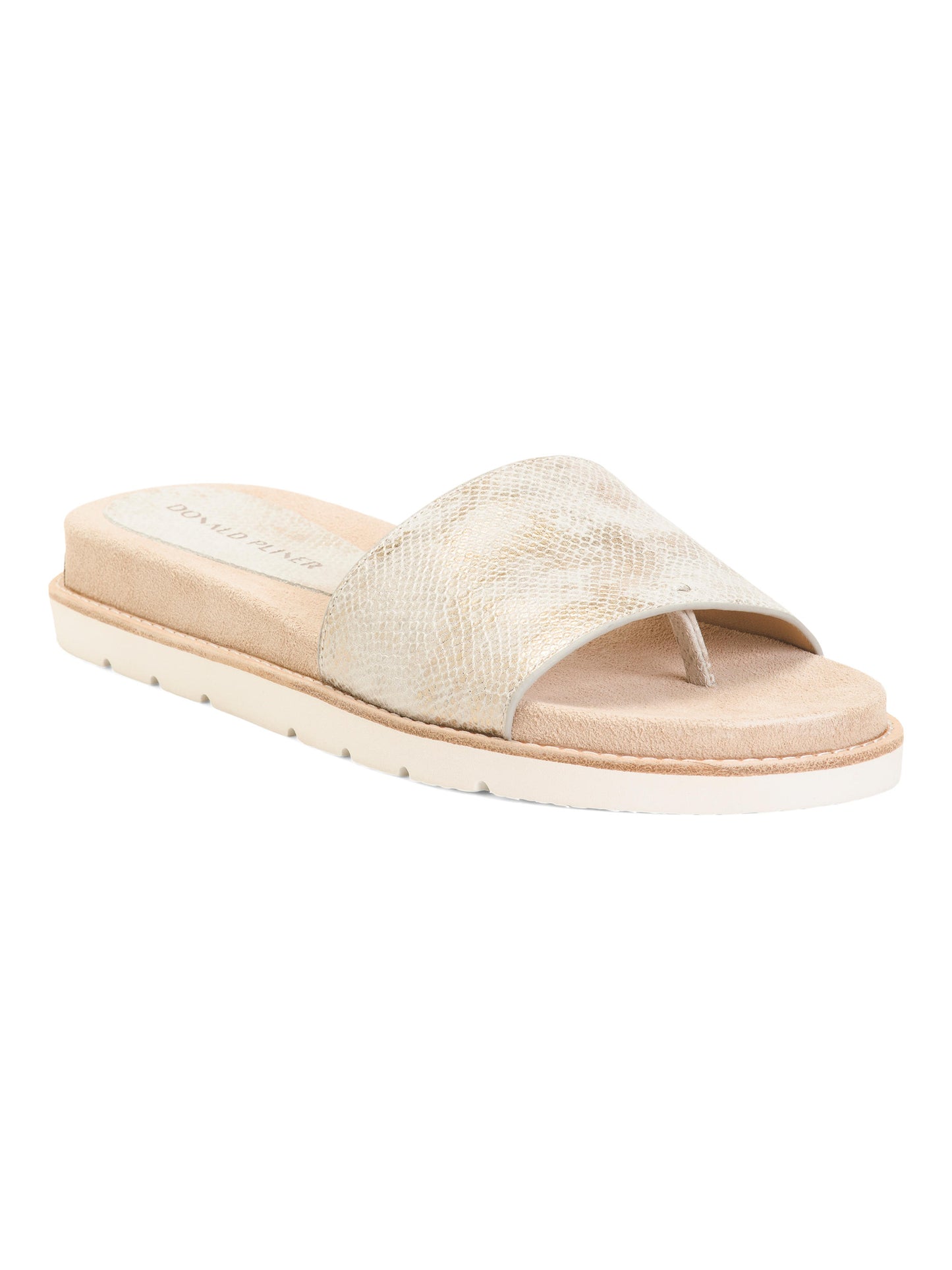 DONALD PLINER Leather Joella Slide Sandal
