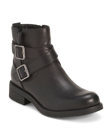 COMFORTIVA Dəri Yarpaq Çəkmələri
