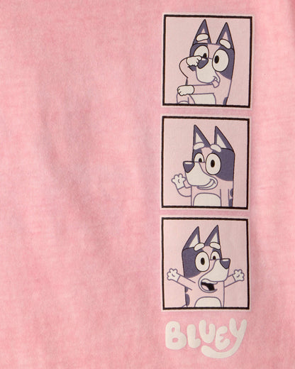 Carter's Toddler Girl Bluey™ Qrafik Köynəyi - Çəhrayı