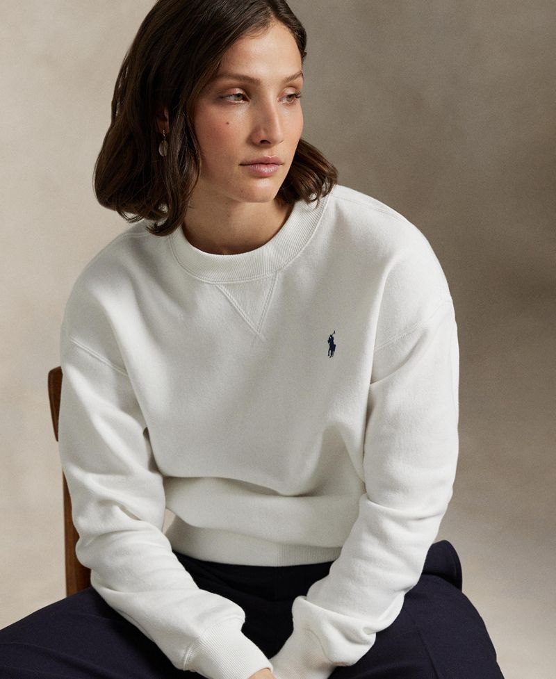 Polo Ralph Lauren Qadın Yüngül Poliyester Polo Yaxası Bluza