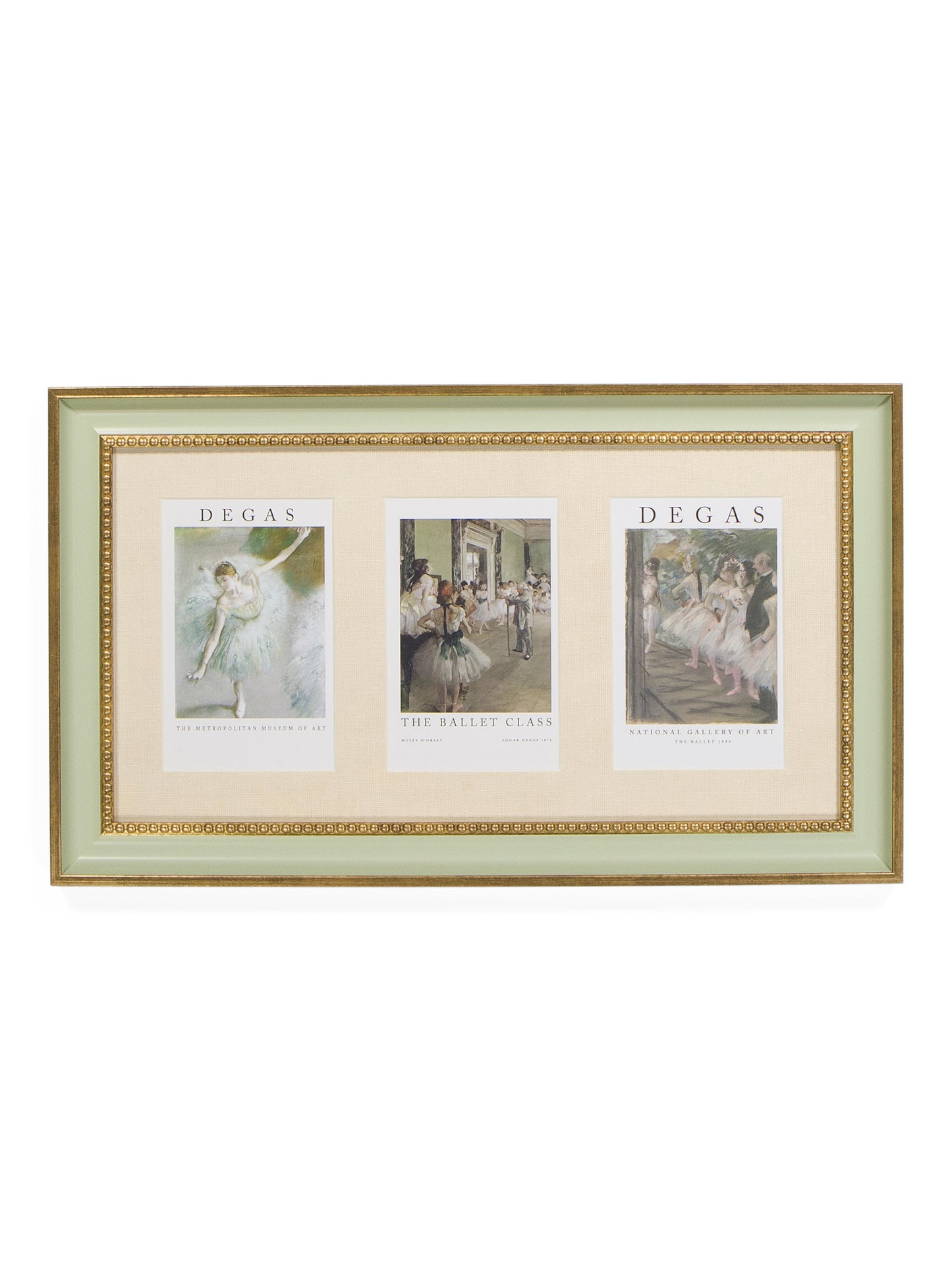 CRYSTAL ART GALLERY 16.5x9.5 Mat Bitişli 3 4x6 Fotoğraf Divar Portresi Çərçivəsi