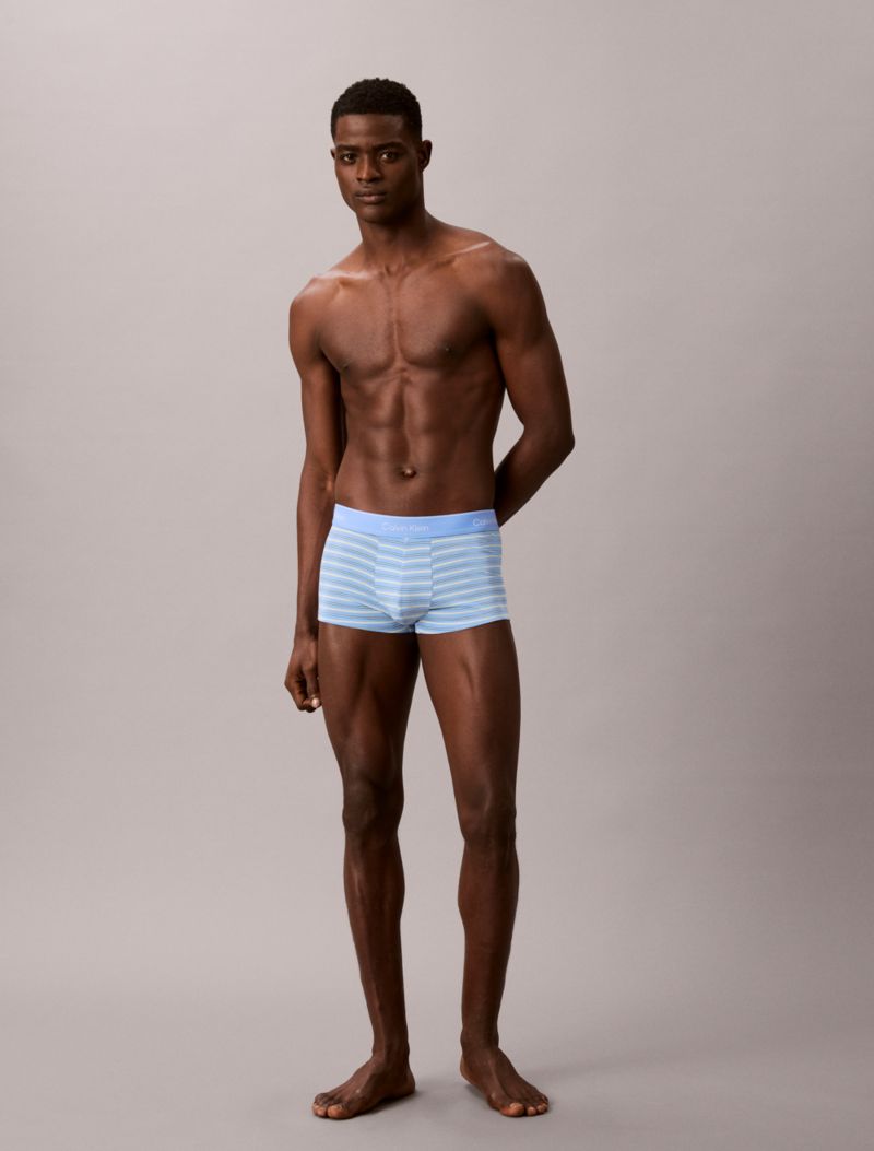 Calvin Klein Icon Cotton Stretch 3 Paket Aşağı Bel Trunk