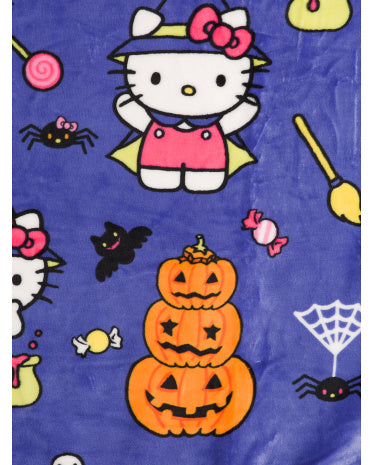 HELLO KITTY Komik Kitab Halloween Yumuşaq Toxunuş Örtüsü