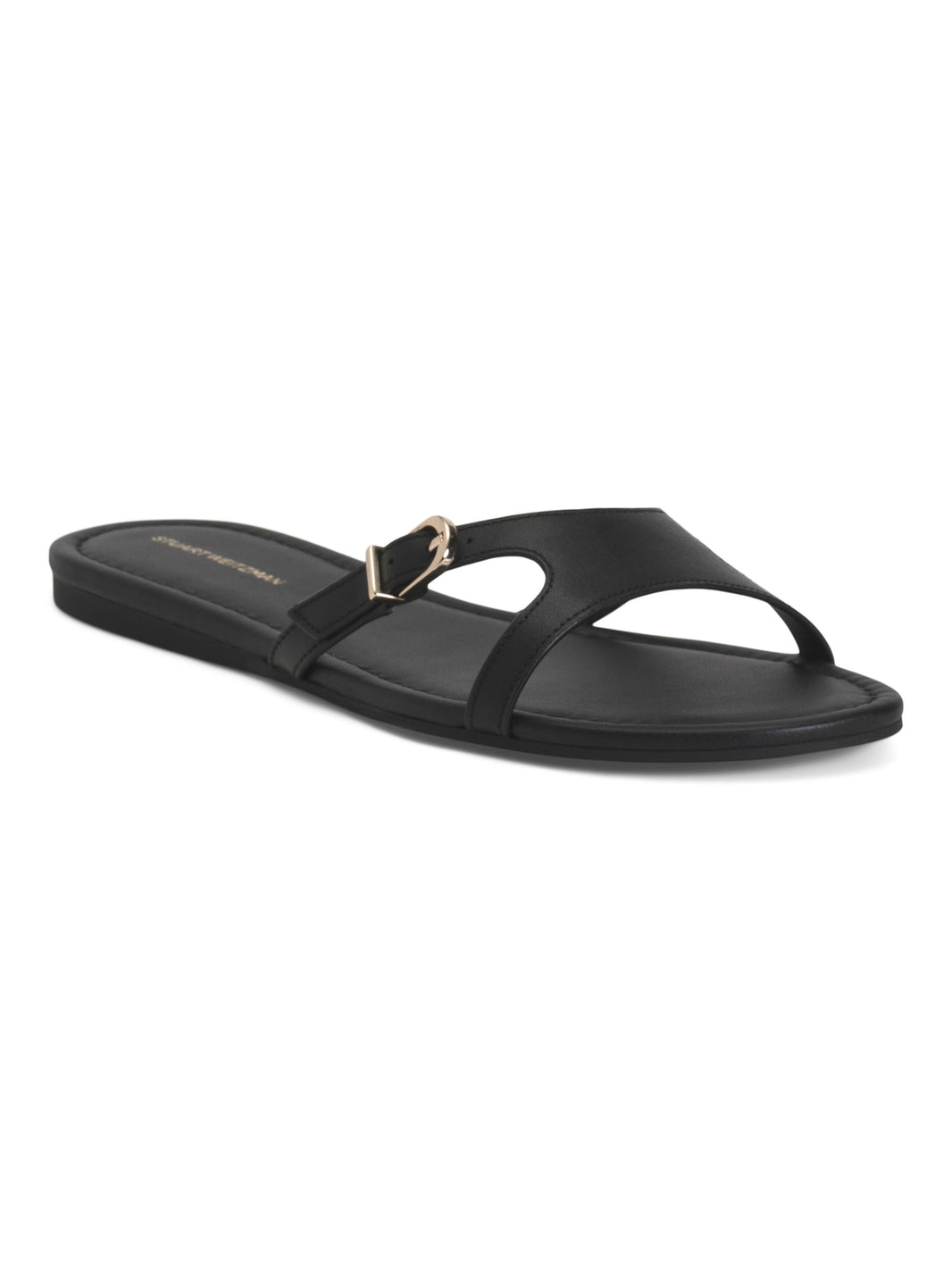 STUART WEITZMAN Leather Irene Slide Sandals