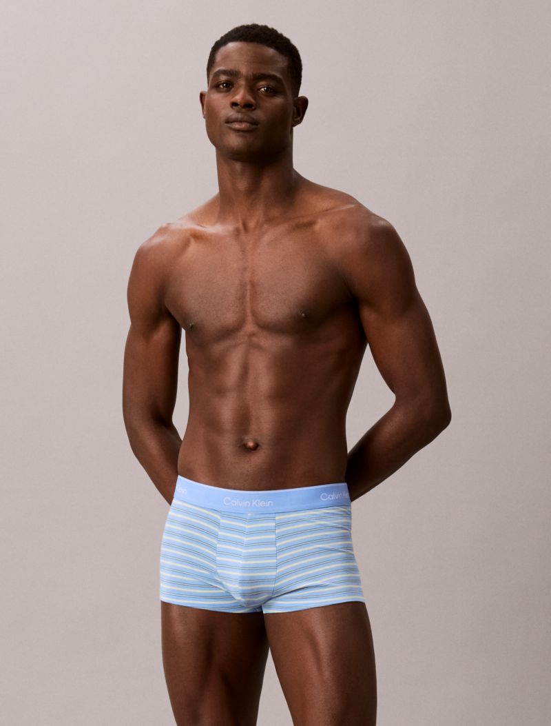 Calvin Klein Icon Cotton Stretch 3 Paket Aşağı Bel Trunk