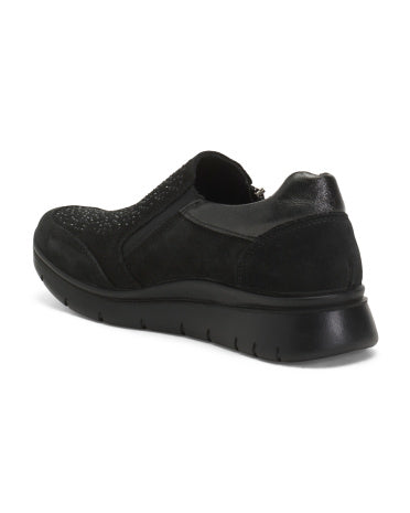 ENVAL SOFT İtaliyada Hazırlanmış Dəri Slip-On Ayaqqabısı