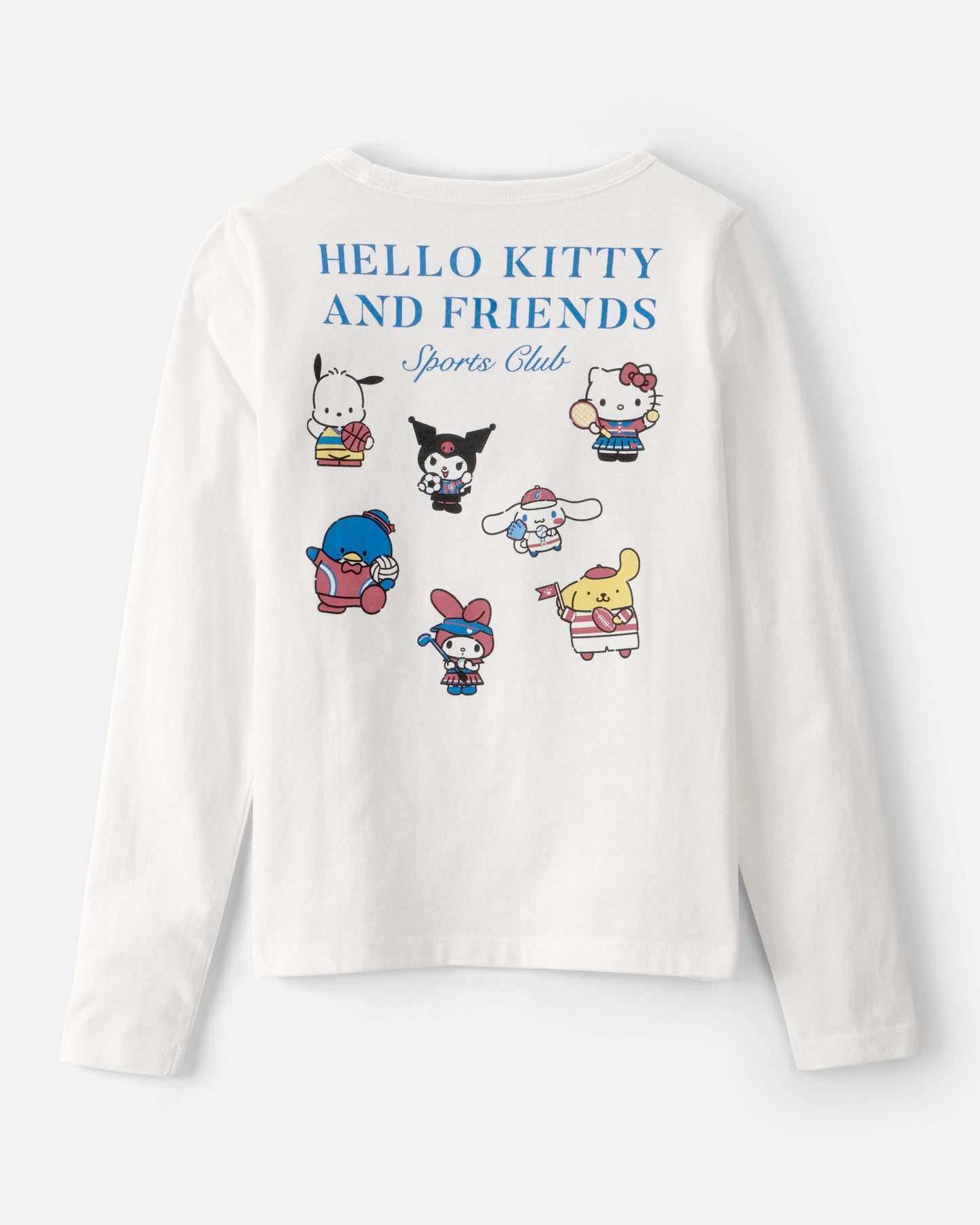 Carter's Qız Hello Kitty® Uzun Tərəvəz Bluzkası - Ağ