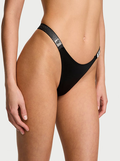 Victoria's Secret Scattered Shine Strap Smooth Tanga