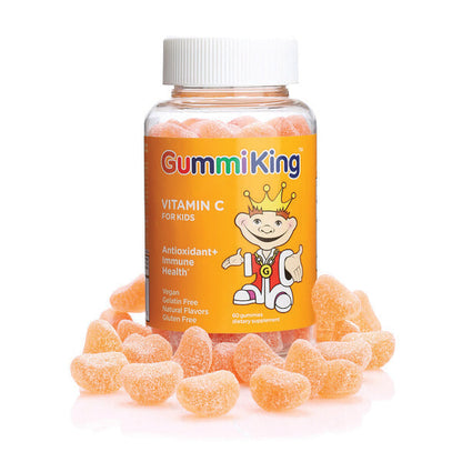Gummiking Uşaq üçün C Vitamini Narıncı 60 Qamma Vitamin