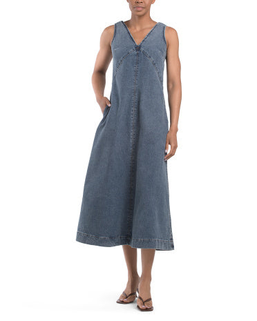 HOUSE OF HARLOW 1960 Azura Denim Geyimi