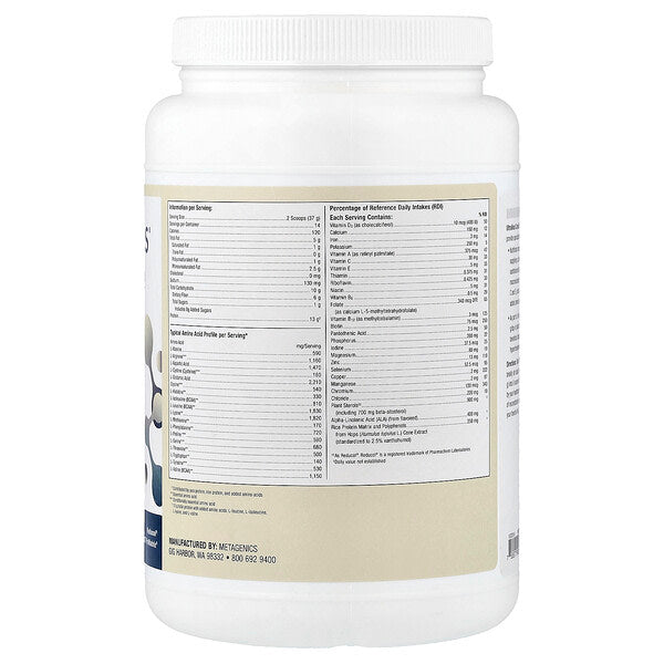 Metagenics Ultrameal Cardio 360 Tibbi Qida Vanil 518g
