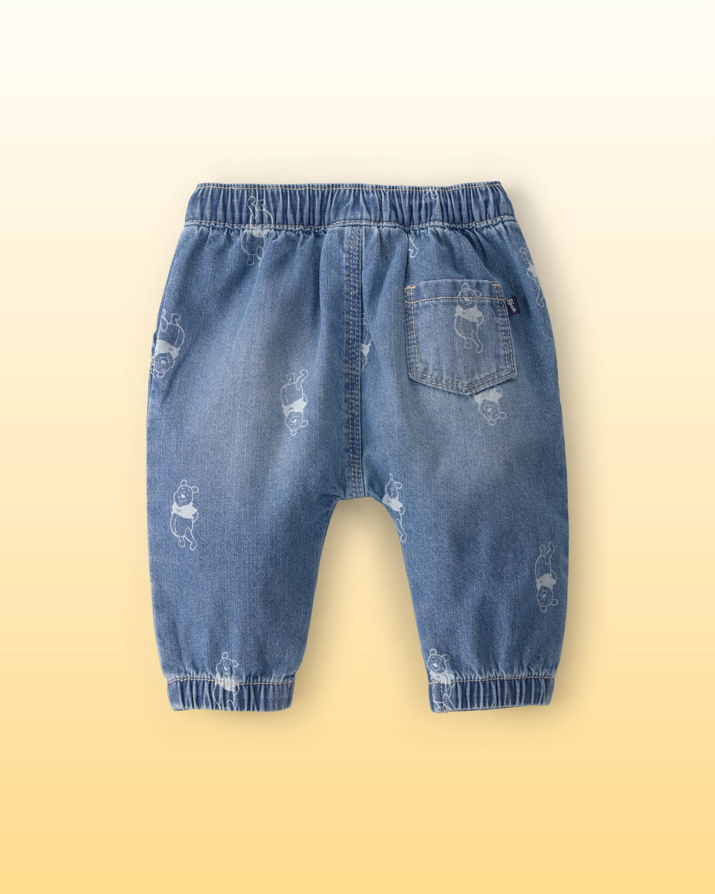 OshKosh B'gosh Körpə Disney© Winnie the Pooh Denim Şalvarı - Orta Yuyuş