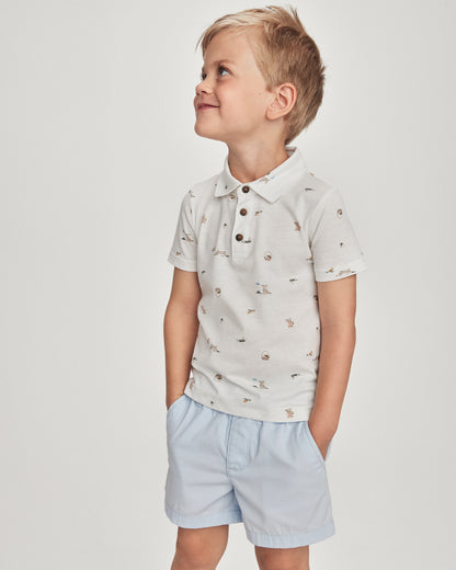 Carter's Oğlan Twill Şortları - Mavi