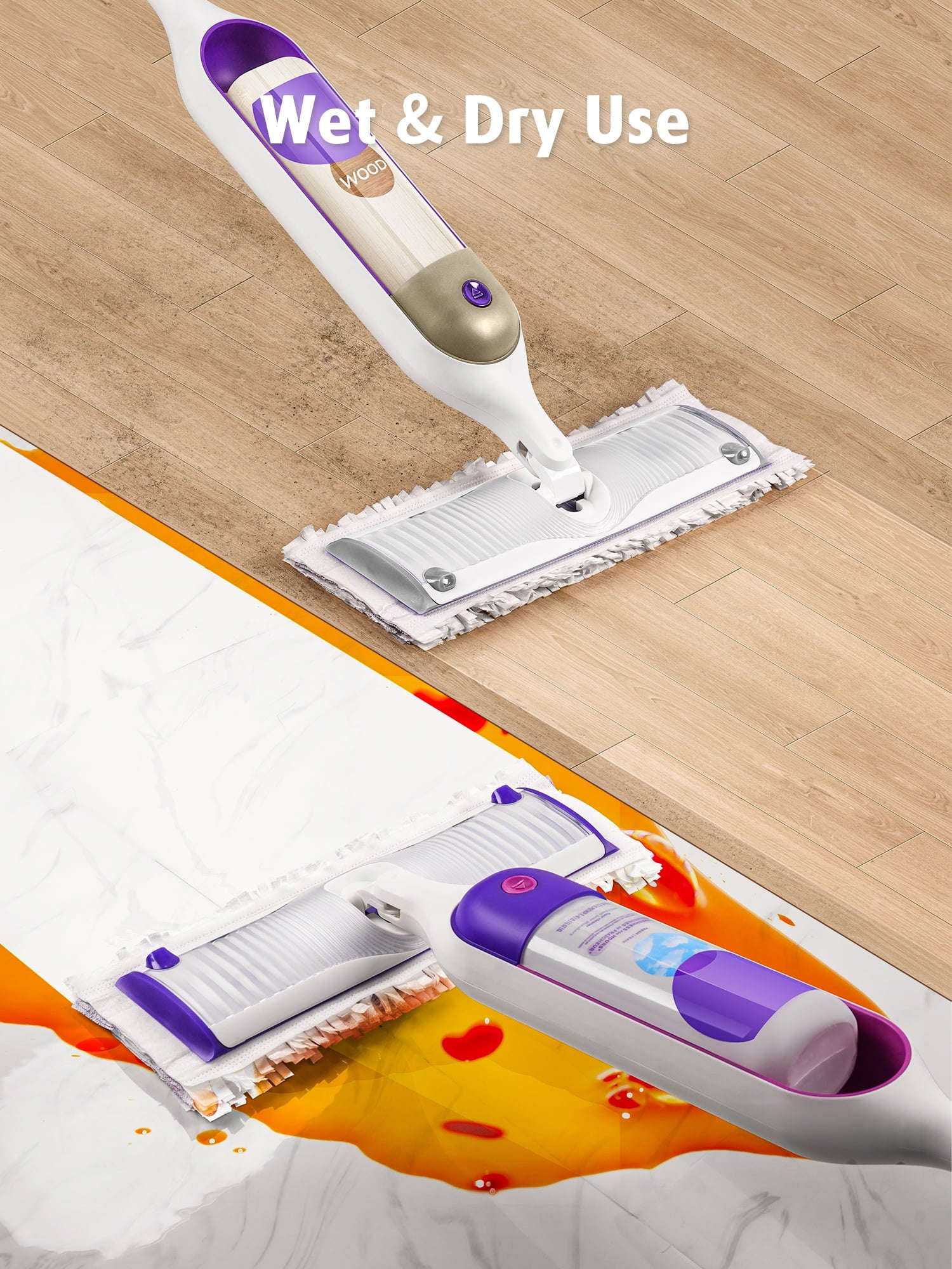 PowerMop Səthi Təmizləmə Pedi Dəyişdirmə Padi 24 Ədəd YoxYox