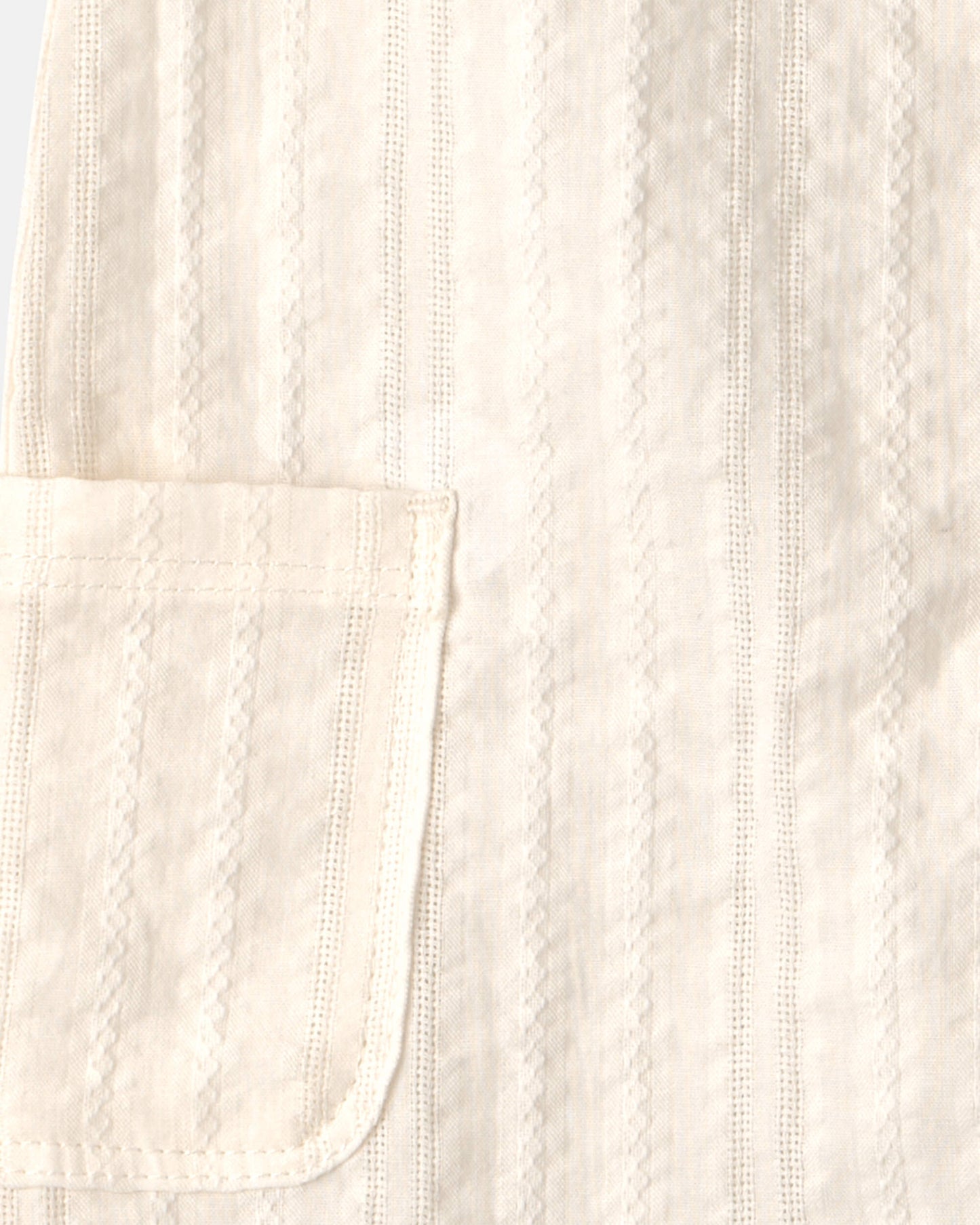 Carter's Uşaq Seersucker Romper - Krem