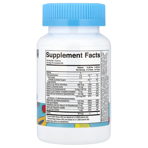 Maryruth S Uşaq Multivitamin Qamma Vitaminləri Çiyələk Papaya və Super Punch 60 Qamma