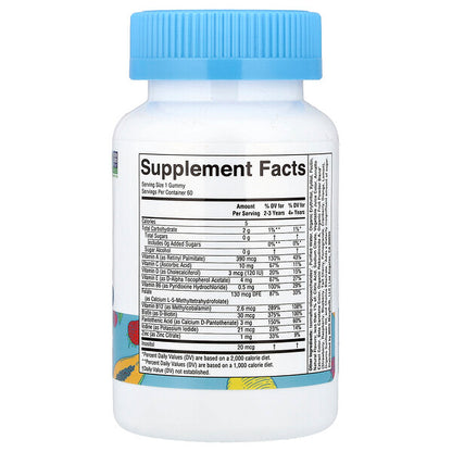 Maryruth S Uşaq Multivitamin Qamma Vitaminləri Çiyələk Papaya və Super Punch 60 Qamma