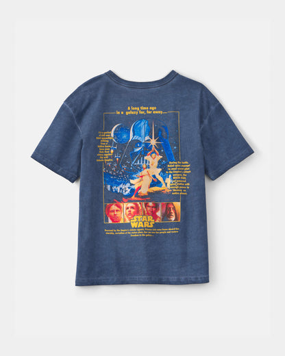OshKosh B'gosh Oğlan Star Wars Qrafik Köynəyi - Mavi