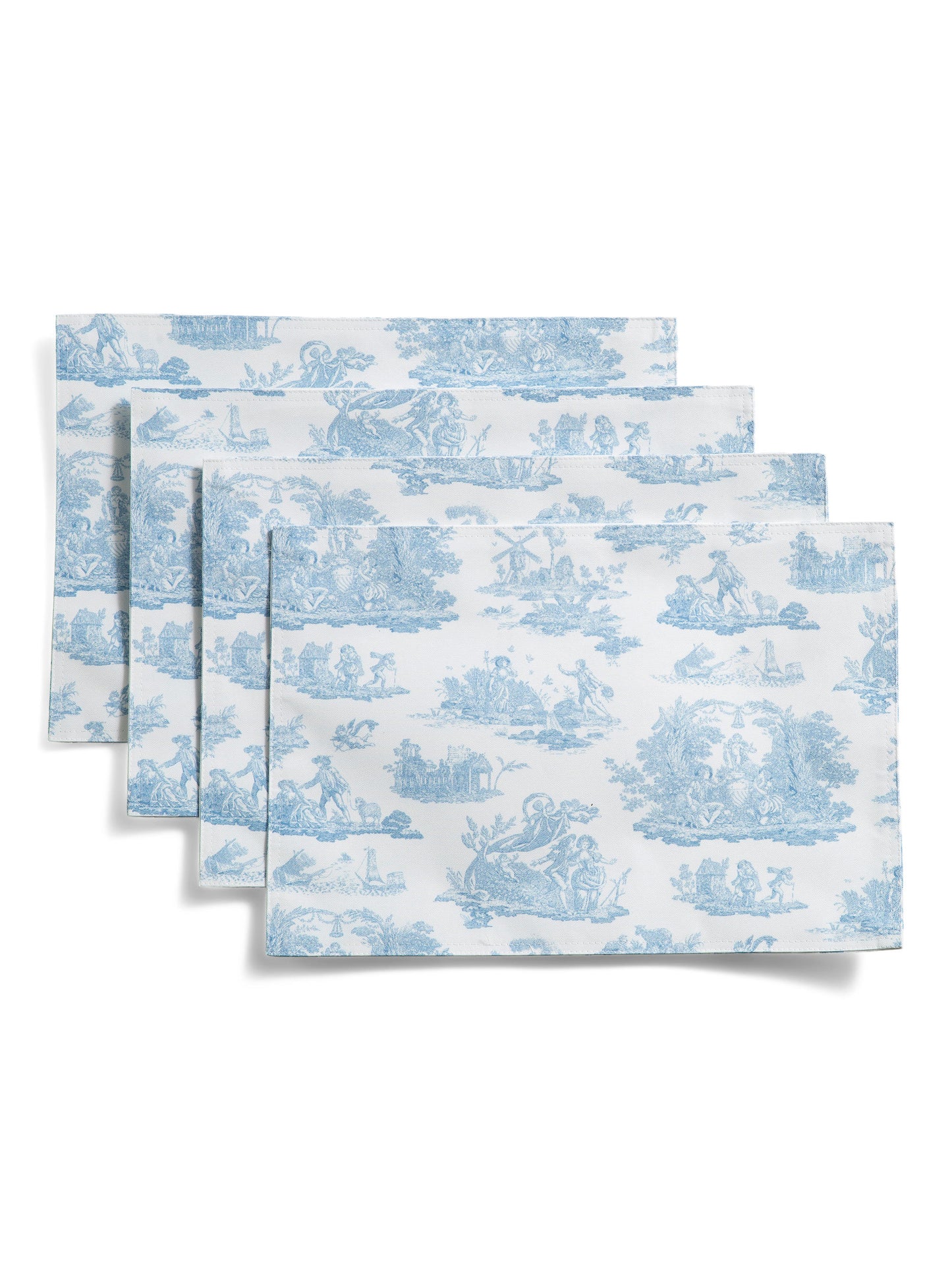 LAURA ASHLEY 4 Parça Easy Case Toile Masa Altlığı Dəsti