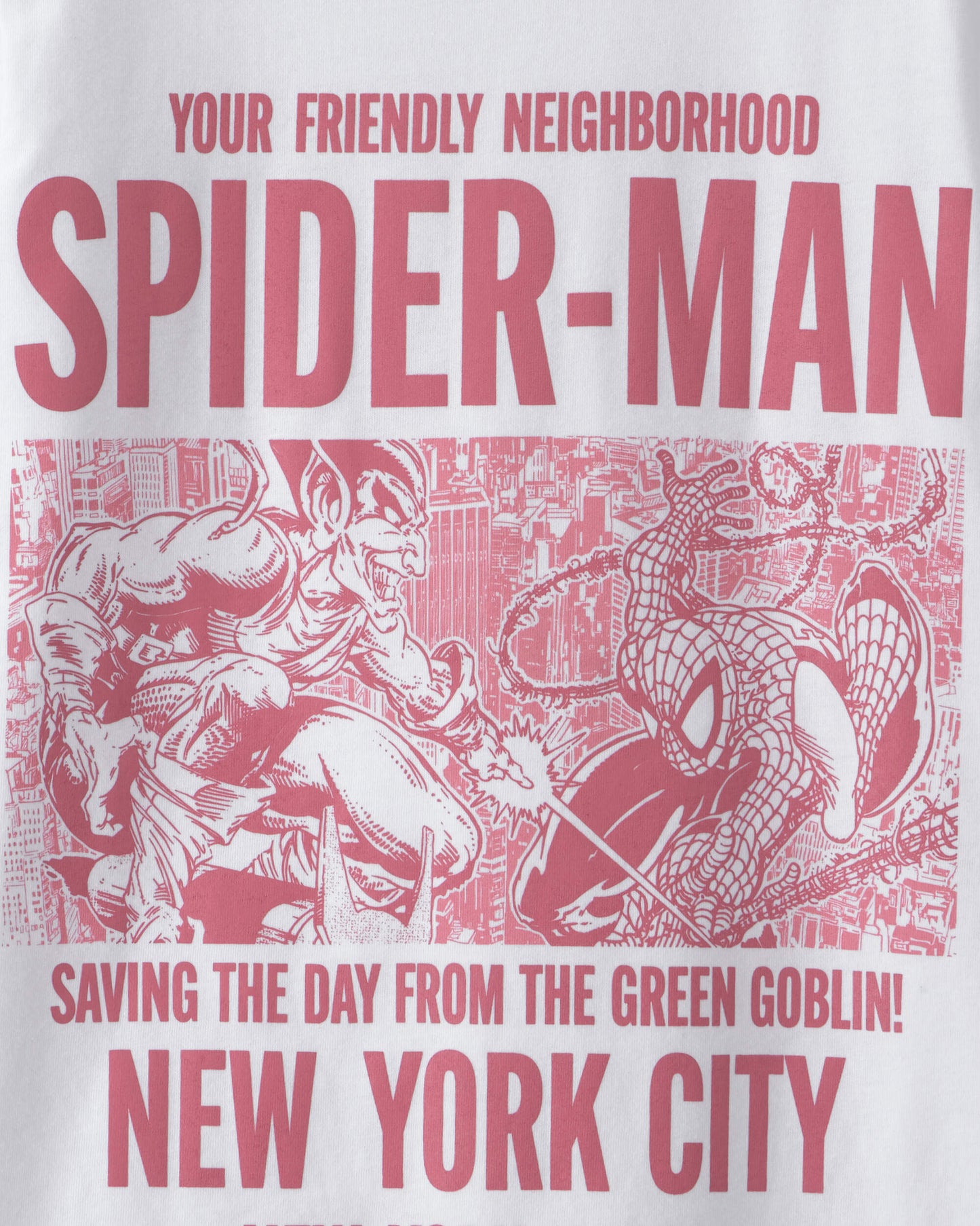 Carter's Oğlan Marvel Spider-Man Qrafik Köynəyi - Ağ