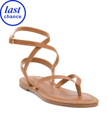 STEVE MADDEN Leather Raina Sandalları
