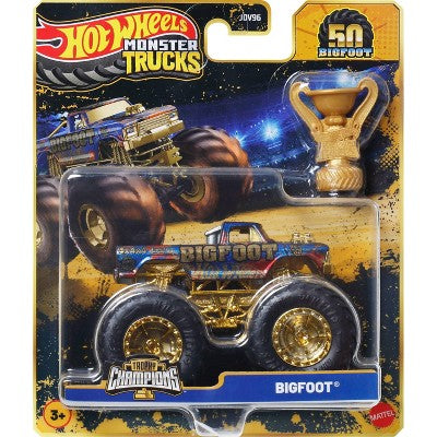 Hot Wheels Bigfoot Trophy Champions Diecast Avtomobil Koleksiyası
