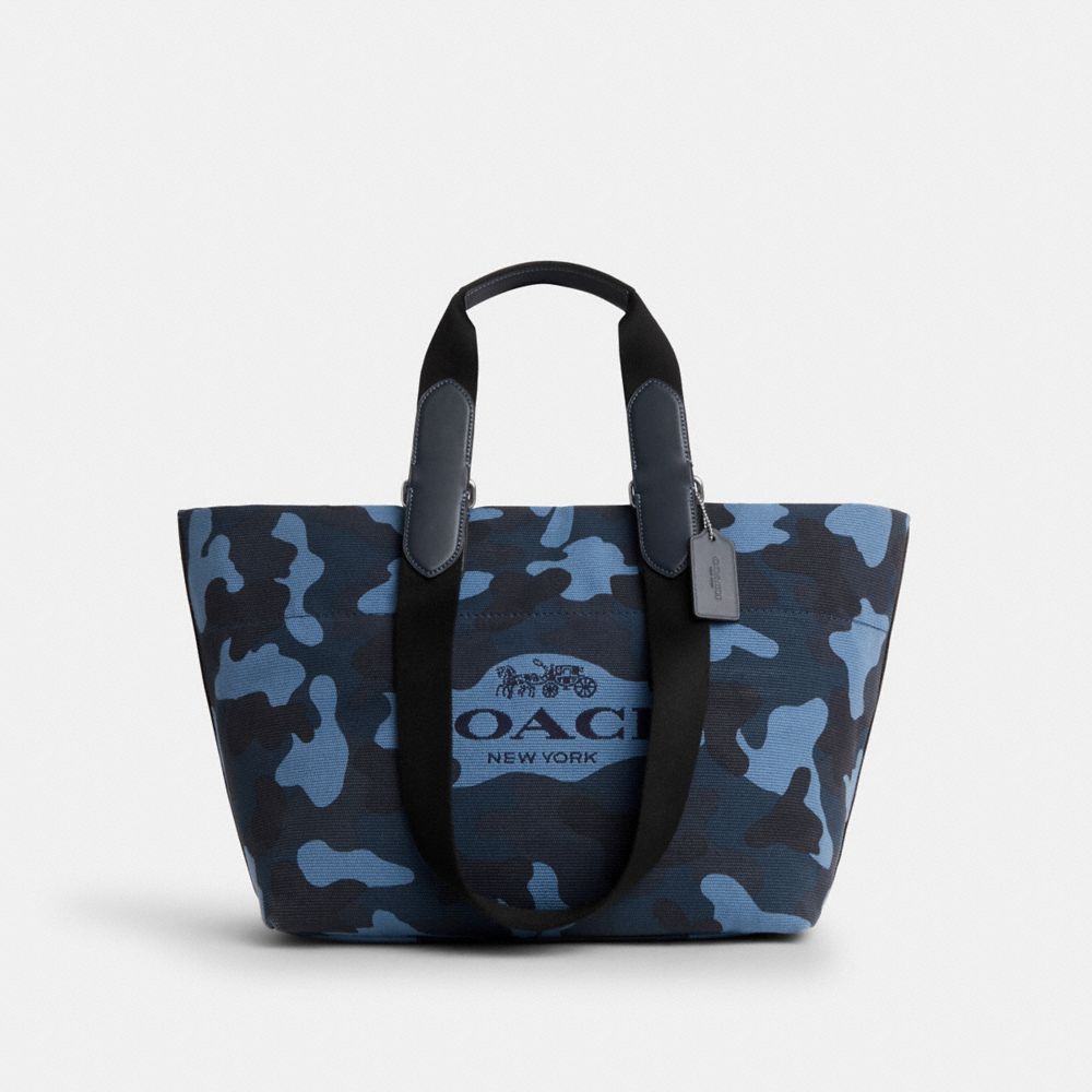 Coach Small Tour Tote Bag With Camo Print