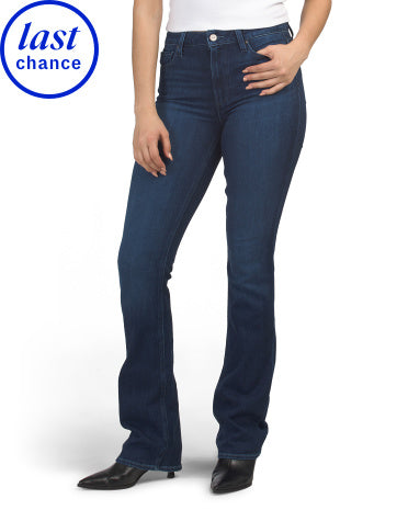 High Rise Manhattan Bootcut Cins