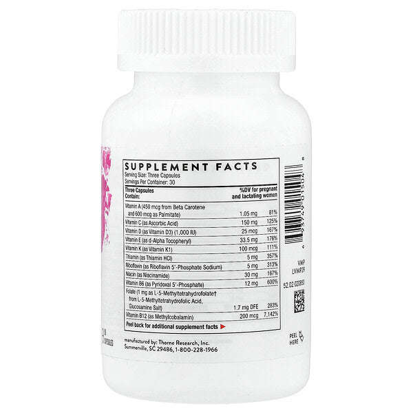Thorne Basic Prenatal 90 Kapsul YoxYox