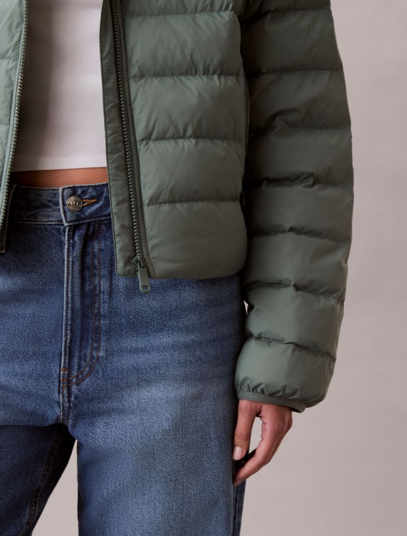 Calvin Klein Yüngül Qatlanan Puffer Gödəkçə