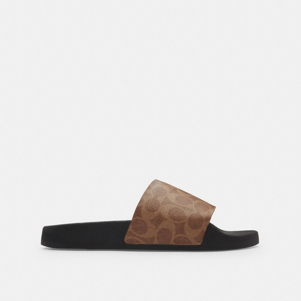 Coach Slide In Signature Canvas