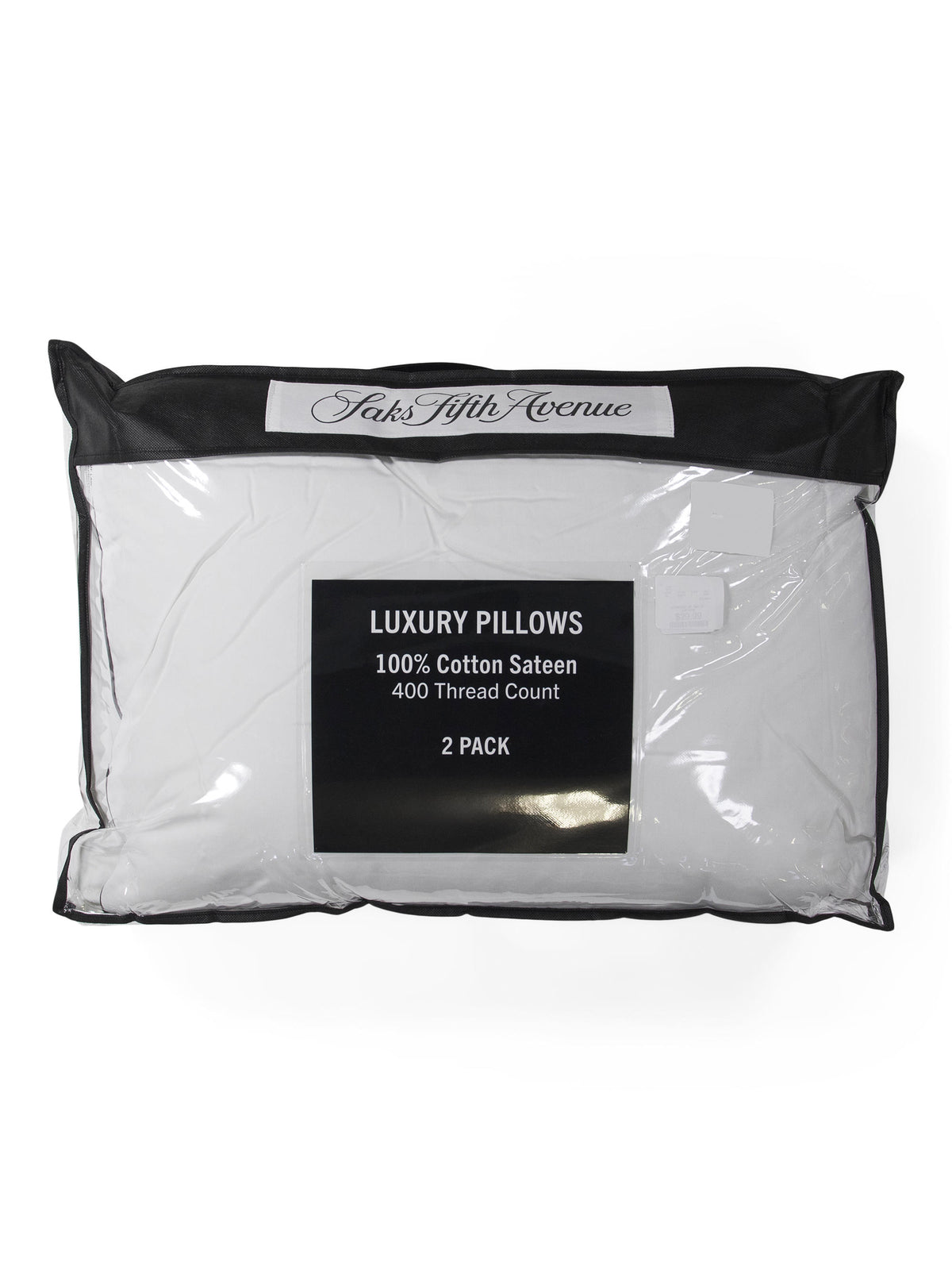 SAKS FIFTH AVENUE 2-Pack 20x28 Pamuk 400tc Satin Lüks Yastıqlar