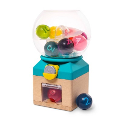 B. toys Rainbow Gumballs - Rəngli və Rəqəmli Sakşı Maşını: Körpə və Kiçik Uşaqlar üçün Öyrənmə Oyuncağı