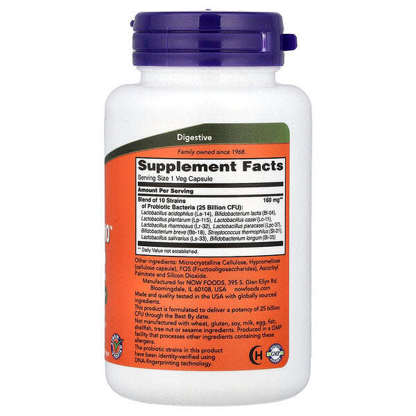 Now Foods Probiotic 10 100 Veg Kapsul YoxYox