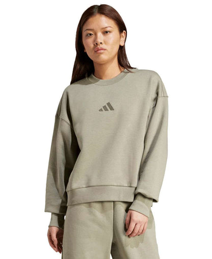 adidas Qadın All SZN Boş Uyğun Polietilen Sweatshirt YoxYox