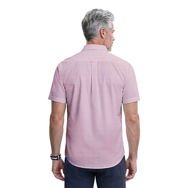 IZOD Breeze Kişi Qısa Kollu Düymə Köynəyi