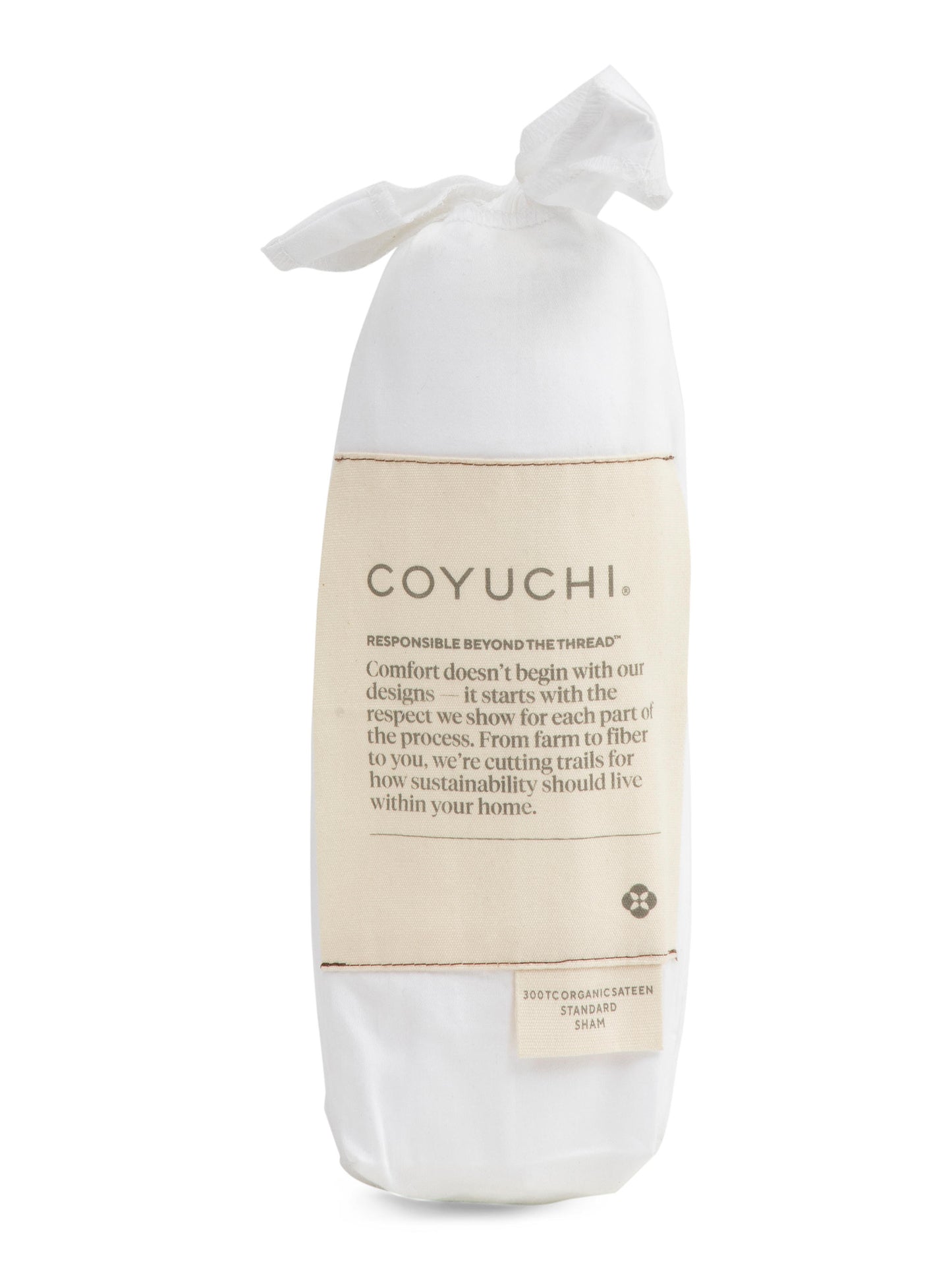 COYUCHI 300tc Üzəri Açıq Pambıqlı Sateen Standart Yastıq Kılıfı