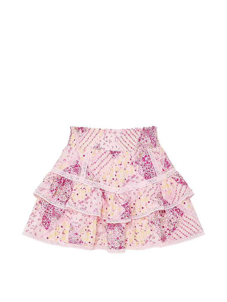 PINK Frill Seeker Ruﬄe Skort