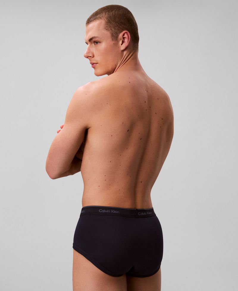 Calvin Klein Kişi Pambıq Klassik Briefs Donlar, 5-Pack