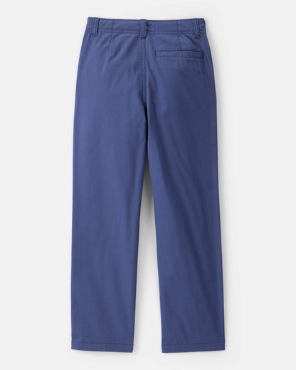 OshKosh B'gosh Oğlan Düz Ön Fason Şalvarı - Mavi