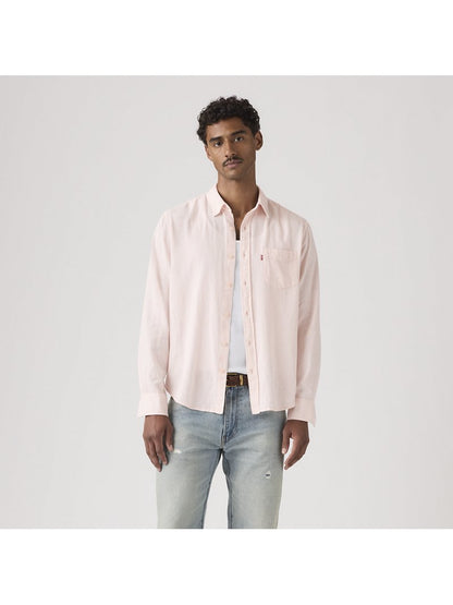 Levi's Sunset One Pocket Standart Fit Pambıq Kətən Köynəyi