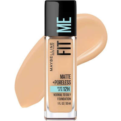 Maybelline Fit Me Mat + Gözeneksi Yağsız Maye Fondoten: Parlaklıq Nəzarəti, Orta Örtük, 220 Əbədi Beji YoxYox