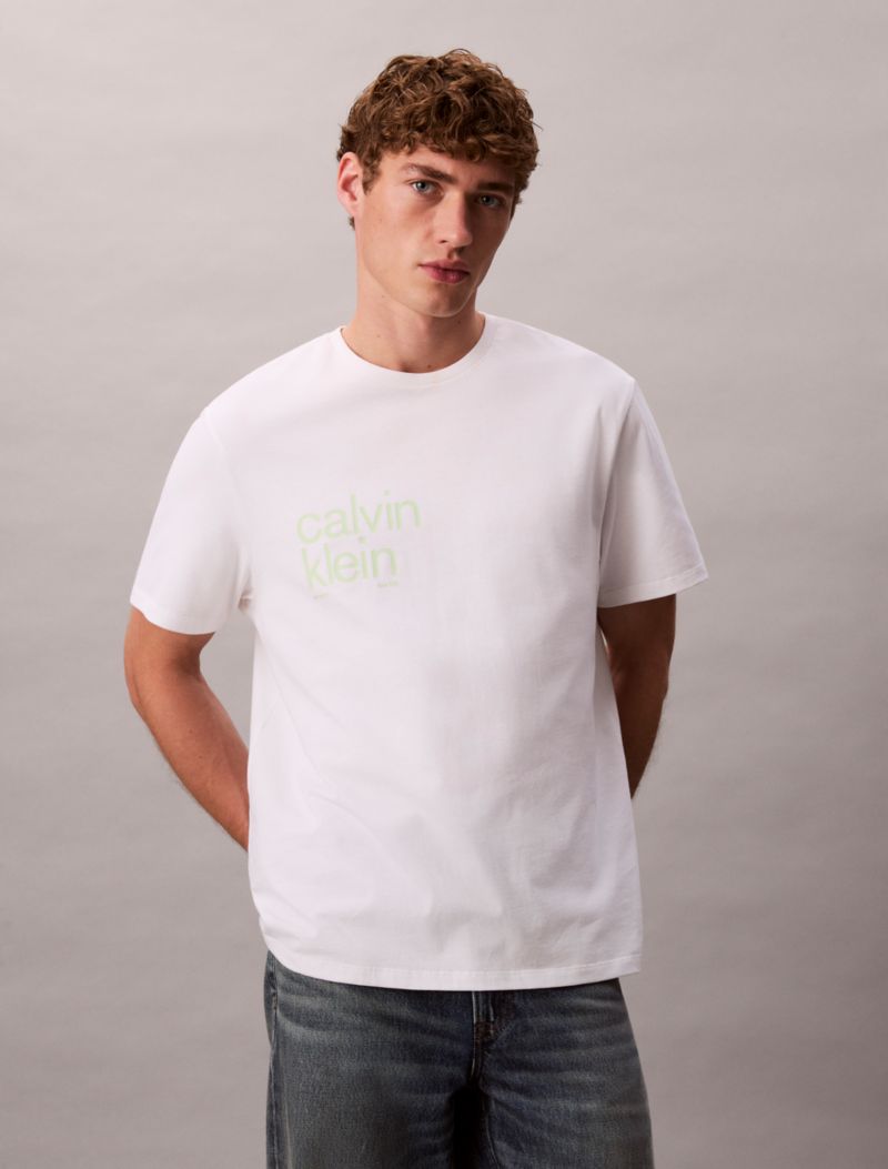 Calvin Klein Circle Graphic Relaxed Köynək