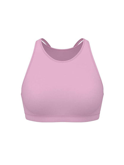 PINK Relay Kəsik Yüksək Boyunlu İdman Qısqısı YoxYox