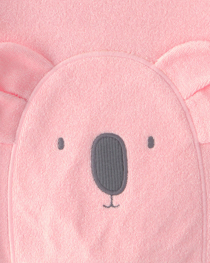 Carter's Qız Uşaq Koala Polüester Hoodie - Çəhrayı