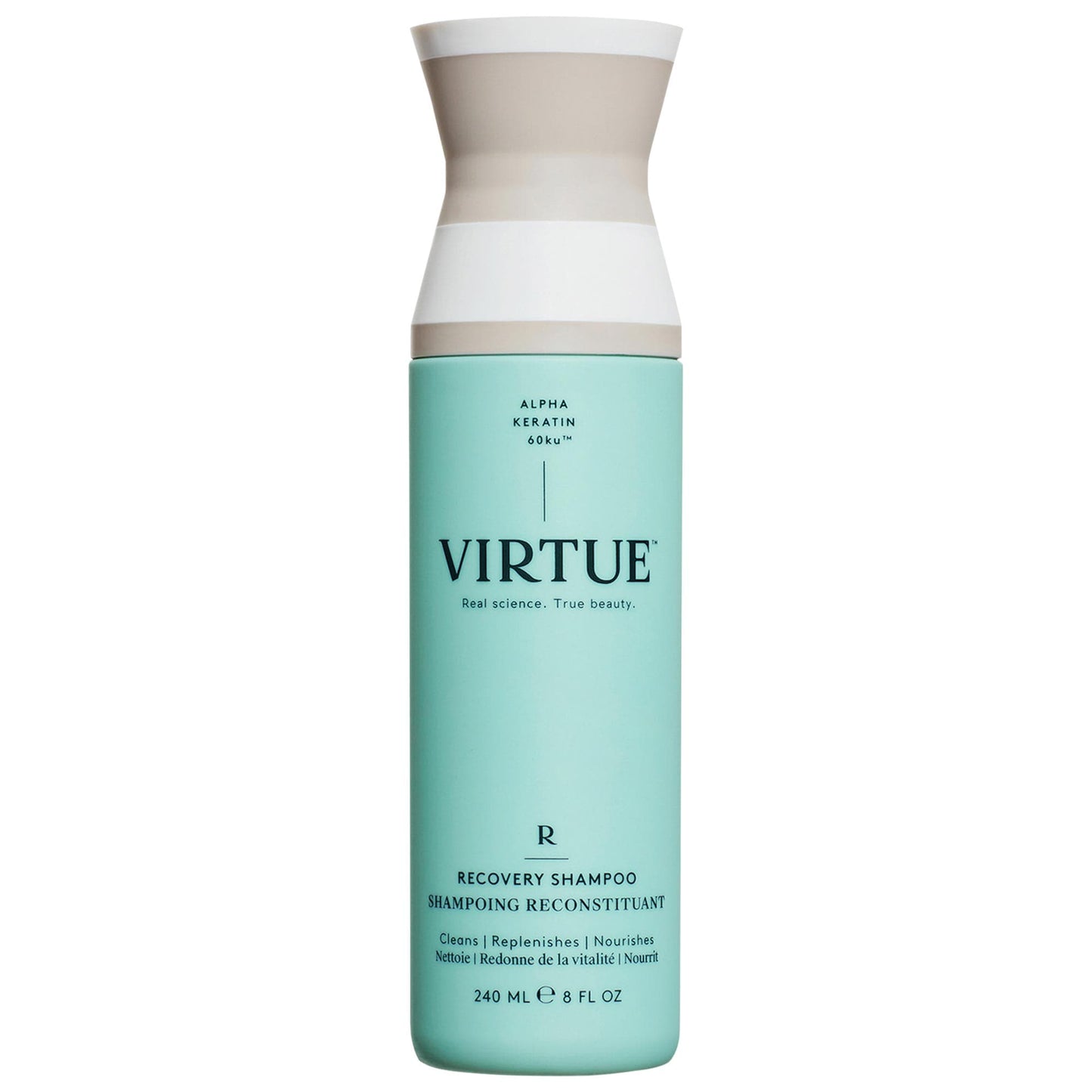 Virtue Quru və Zədələnmiş Saçlar üçün Nəmləndirici Bərpa Şampunu