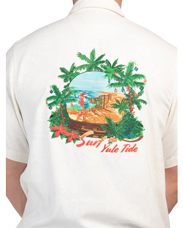 Big And Tall Silk Surf The Yule Köynəyi
